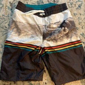 Boys swim trunks.